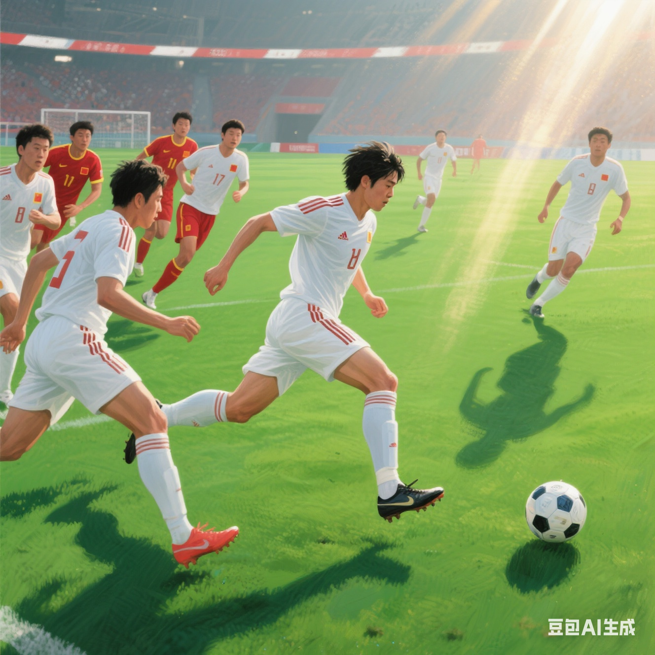 关于国际比赛日体能课后；广东宏远门线救险备战英超；信心回归；年轻球员得到机会的信息